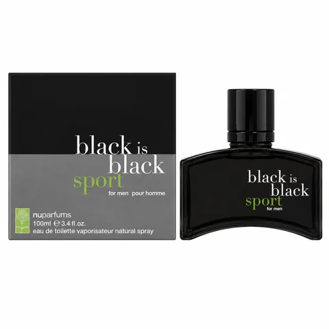 BLACK IS BLACK SPORT | EDT SP | 3.4oz/100ml