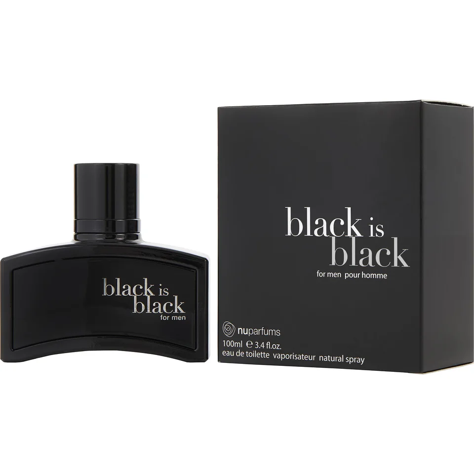Black is Black Eau De Toilette Spray para hombres, 100 ml