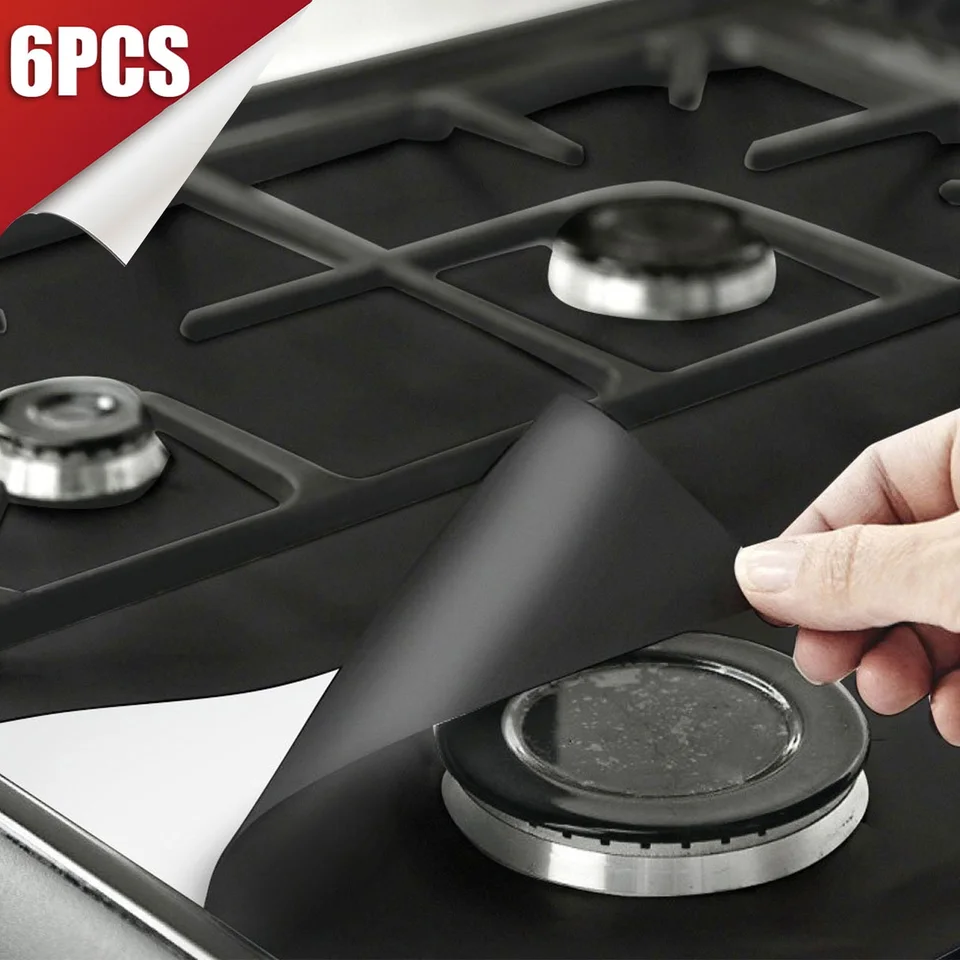 Protectores para cocina de 6 quemadores