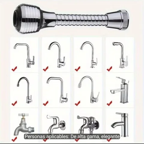 Extensión de grifo de 350 grados