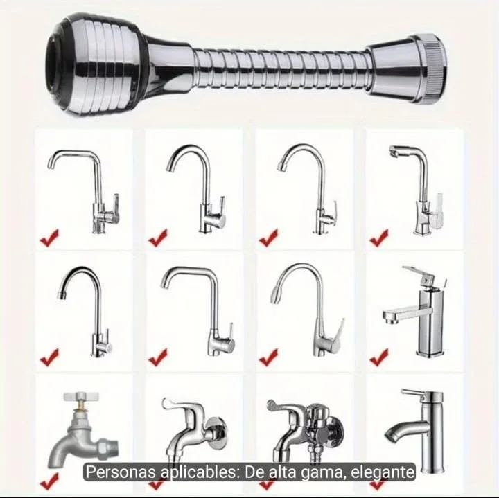 Extensión de grifo de 350 grados