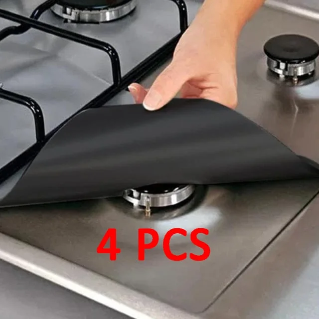 Protectores para cocina de 4 quemadores